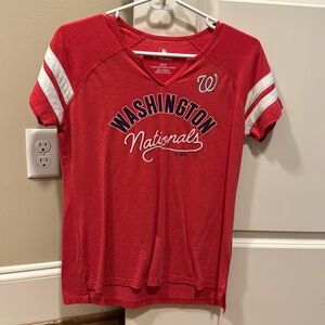 Washington Nationals women’s small short sleeve t-shirt